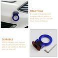 thumbnail image 3 of Universal Red Ring Shaped Car Tow Hook Decor Bumper Trailer Auto Accessories Blue, 3 of 6
