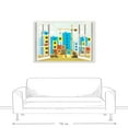 thumbnail image 3 of Creative Products City Construction Window 32x48 Canvas Wall Art, 3 of 4