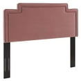 thumbnail image 2 of Modway Transfix Performance Velvet King/California King Headboard in Dusty Rose, 2 of 9