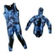 thumbnail image 1 of Traje de Neopreno de 3 Mm para Hombre, Trajes Completos, Camuflaje Azul, 2 Piezas, Sudadera con Capucha, Buceo, Pesca , Trajes de Esnórquel, SG Macarena Traje de neopreno para hombre, 1 of 8