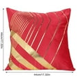 thumbnail image 2 of Necvior Modern Geometric Velvet Throw Pillow for Case Metallic Hot Stamping Striped Abstract Pattern Luxury Textured Cushion Cov, 2 of 20