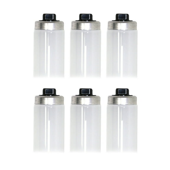 (6 pack) GE 10778 High Output Fluorescent Lamp F48T12/D/HO, 6500K, 60 watts, T12, 48 inches