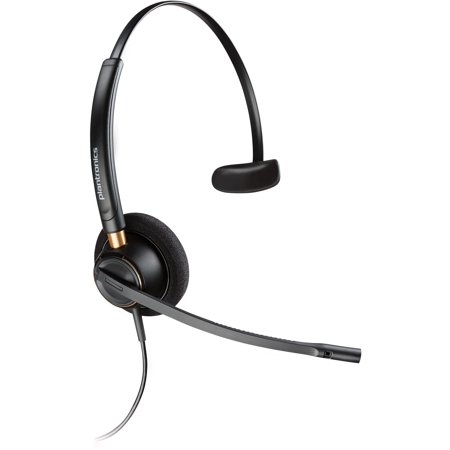 Plantronics Over The Head Headset - Plantronics, PLNHW510, Over-the-head Monaural Corded Headset, 1