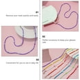 thumbnail image 4 of MasteelfCA Beads Mask Chain Beads Necklace Holder Retainer Hanger Keeper Around Neck, 4 of 8