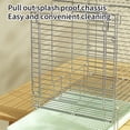 thumbnail image 4 of Stainless Steel Rustproof Folding Bird Cage Transportation Portable Cage Compacts For Travel And Home Use, 4 of 16