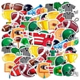 thumbnail image 3 of 35pcs-50pcs Sports Stickers Football Kids Stickers  Helmet Stationery Stickers for Laptops Suitcase Fridge, 3 of 9