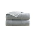 thumbnail image 2 of Modern Threads Aircloud 2-Pack Cotton Adult Bath Sheet, Gray, 2 of 2