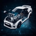 thumbnail image 4 of With Time Display Car Alarm Clock, Sports Car Alarm Clock with LED Display, Hypercar Model with Digital Clock, Desk Decor with Light Effects, 4 of 5