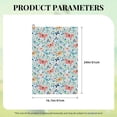 thumbnail image 4 of Kdxio Butterflies Pattern Golf Towel (24" X 16") with Carabiner Clip - The Convenient Golf Cleaning Towel, 4 of 8