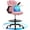 PINK, variant on JONPONY 500 lbs Tall Office Chair with Flip-up Armrests for Standing Desk Executive Ergonomic Computer Leather Desk Chair with Lumbar Support, Adjustable Foot Ring for Home,Black