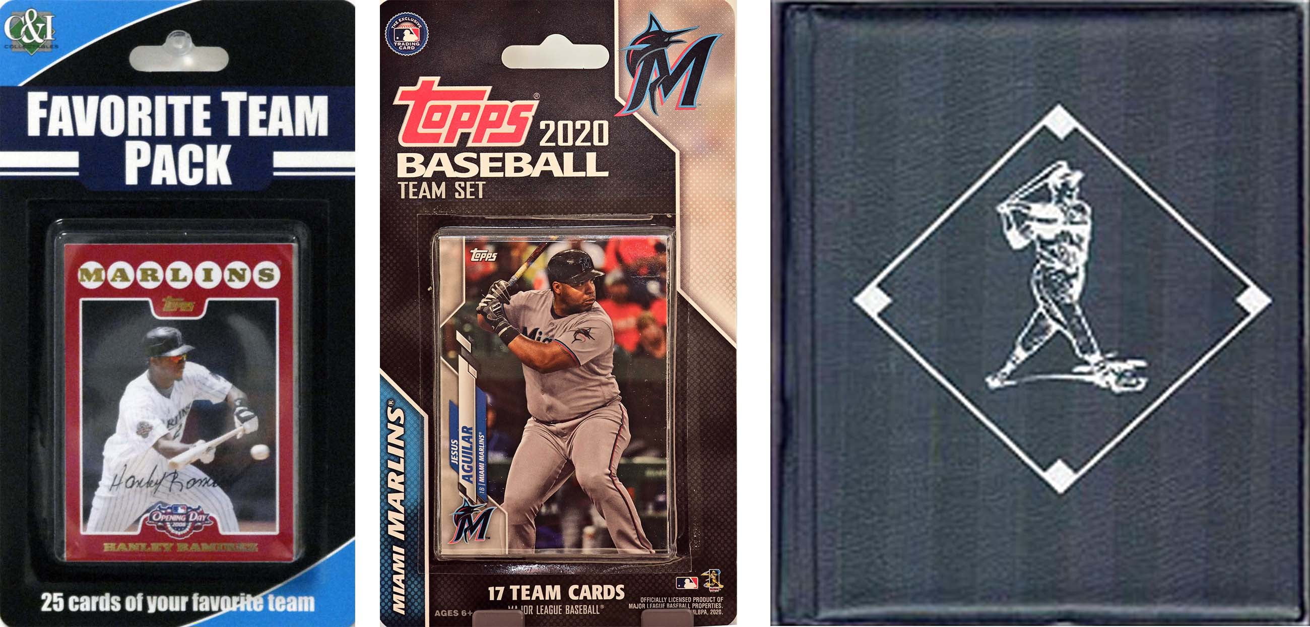MLB Miami Marlins Licensed 2020 Topps® Team Set and Favorite Player