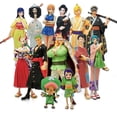 thumbnail image 2 of DXF Figura de One Piece de 18cm, 21 estilos, Wano Country, Wafuku, LUffy, Shanks, Kimono, Nami Zoro, figuritas con caja, modelo de Figura al por mayor, 2 of 4