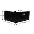 thumbnail image 3 of Equator Laundry Pedestal with Drawer in Black, 3 of 3