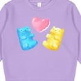 thumbnail image 3 of Inktastic Cute Gummy Bears and Heart Toddler Sweatshirt, 3 of 4