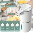 thumbnail image 2 of BN-LINK Automatic Foam Soap Dispenser, 380ML USB Rechargeable Touchless Dispenser Electric Wall Mounted 4 levels Adjustable Foam Soap Dispenser Pump for Bathroom Kitchen Dish Soap, 2 of 7