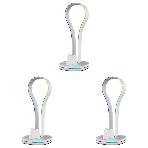 Peggybuy RGB Charging Dock Station Headphones Holder Portable Charge Dock for PS5 Portal