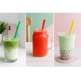 thumbnail image 3 of ACDANC 2026 New 50 Jumbo Straws Extra Wide Fat Boba Bubble Tea Drinking Milkshake Colors Party Boba Straws Reusable for Bubble Tea, Milkshakes, Smoothies, Parties, Events, Beverages., 3 of 7