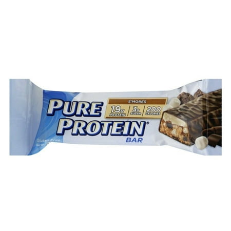 Pure Protein S'mores sans gluten Bars 6 - 1,76 oz Bars