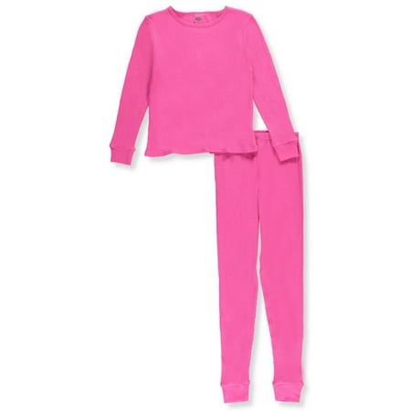 Big Girls' 2-Piece Thermal Long Underwear Set (Sizes 7 - 16)