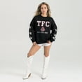 thumbnail image 3 of Women's Gameday Couture  Black Toronto FC Velocity Rhinestone Star Sweatshirt, 3 of 6
