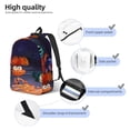 thumbnail image 3 of Rocae inside out 2 for Canvas College Laptop Backpack for Men Women-Medium, 3 of 5