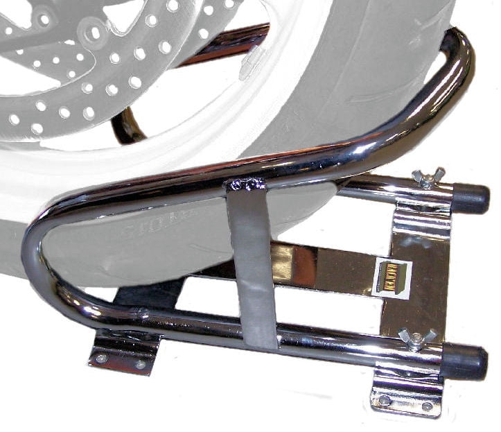 Motorcycle Stainless Steel Wheel Chock by Rack'em Mfg - Walmart.com