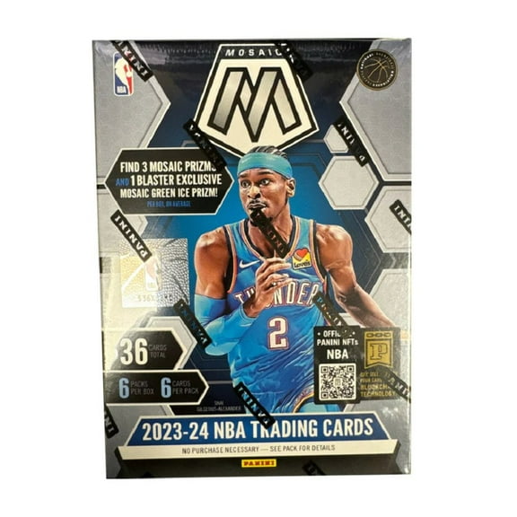 2023-24 Panini Mosaic Basketball Hobby Blaster Box (Green Ice Prizms)