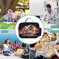 thumbnail image 5 of WW-W-E Royal Reusable Insulated Cooler Lunch Bags Leakproof Large Tote Lunch Box Snack Bag With Storage Pocket, 5 of 8