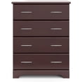 thumbnail image 4 of Storkcraft Brookside Nursery Dresser Organizer (Pebble Gray) with Changing Table Topper, Chest of 2 Drawers for Bedroom, Universal Design, 4 of 7