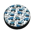 thumbnail image 4 of Xecao Blue Excavator for Tire Covers: Waterproof, dust-proof, and universally fitting for trailers, SUVs, 4 of 8