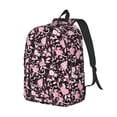thumbnail image 2 of Daiia Daisies Flowers Vintage Canvas Backpack for Men and Women ,Hiking Backpack,Travel Laptop Bag for School,Large Capacity Backpack, 2 of 8