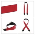thumbnail image 2 of Detachable Pu Leather Strap Repment , Red, as described, 2 of 7