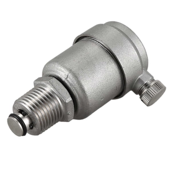 Válvula de ventilación automática de acero inoxidable 304 de 1/2 pulgada para calentador de agua solar. Válvula de alivio de presión.