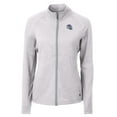 thumbnail image 2 of Women's Cutter & Buck Heather Gray Buffalo Bills Adapt Eco Knit Heather Full-Zip Jacket, 2 of 3