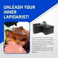 thumbnail image 5 of Hi-Tech Diamond 10" Lapidary Equipment Slab Saw - Rock, Stone, Glass Cutting, Slabbing, Sawing Machine Includes TWO 10" Diamond Saw Blades, 5 of 7
