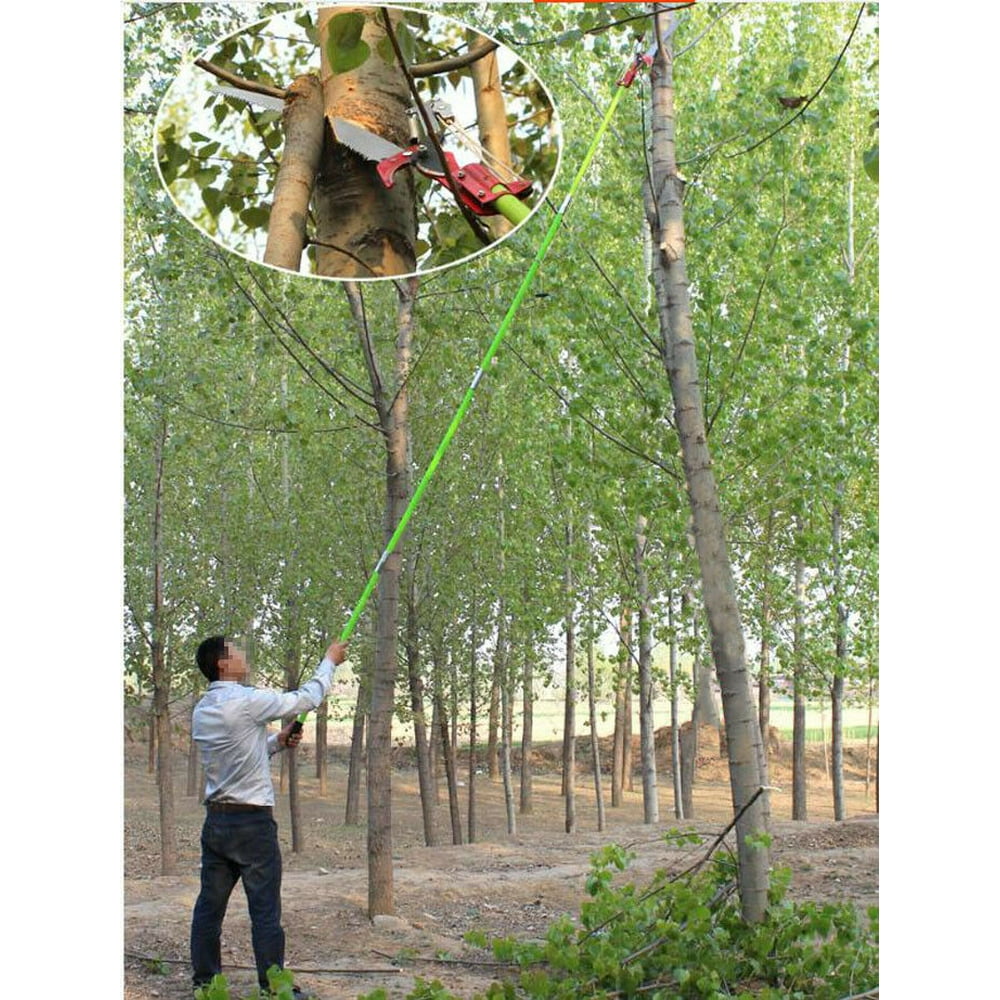 Techtongda New 26 Feet Tree Saw Pruner Tree Branch Trimmer Cutter