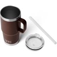 thumbnail image 4 of YETI Rambler 25 oz Straw Mug, Vacuum Insulated, Stainless Steel, Wetlands Brown, 4 of 8