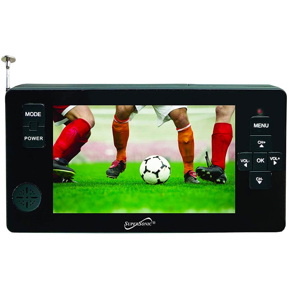 Supersonic 4.3" Portable Digital TV With USB & Micro SD Inputs