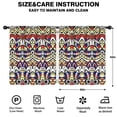thumbnail image 2 of Blackout Kids Curtains,Boho Bohemia Geometric Line Art Childrens Insulated Curtains Set Of 2,Bedroom Essentials,Toddler Room Decor 52"x63"(132x160cm), 2 of 4