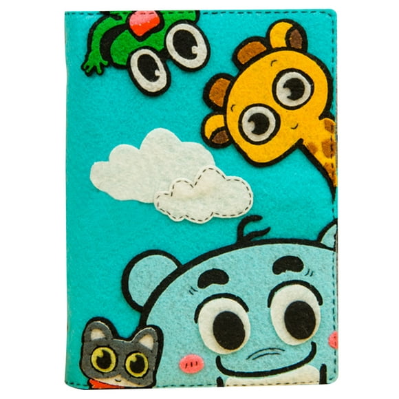 Coofit DIY Cahier Mignon Dessin Animé Art Artisanat Journal Livre Livre Jouet Éducatif
