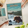 thumbnail image 5 of Lantern Press 1000 Piece Jigsaw Puzzle, Katmai National Park and Preserve, Alaska, Lithograph, 5 of 5