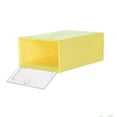 thumbnail image 3 of 1PC Foldable Clear Shoes Storage Box Plastic Stackable Shoe Organizer, 3 of 5