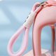 thumbnail image 3 of 1500ml Sports Water Bottle Large Capacity ABS Coated Portable Handheld Outdoor Water Cup with Carrying Handle for Gym Pink, 3 of 5