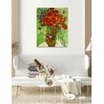 thumbnail image 2 of DECORARTS - Red Poppies and Daisies, Vincent Van Gogh Art Reproduction. Giclee Canvas Prints Wall Art for Home Decor 30x24", 2 of 6