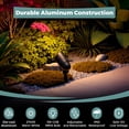 thumbnail image 2 of Foco para jardín Gardencoin 12V LED de aluminio 5W, paquete de 6, 2 of 7