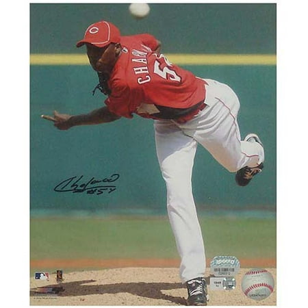 Sport Image 8" x 10" Authentic Autographed Unframed Photograph, Aroldis Chapman