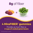 thumbnail image 5 of MiraFIBER Fiber Gummies, Prebiotic Fiber and Metabolism Support, 8g, 72 Count, 5 of 12