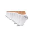 Hanes Women's Cool Comfort No Show Socks, Extended Size 10Pair Value