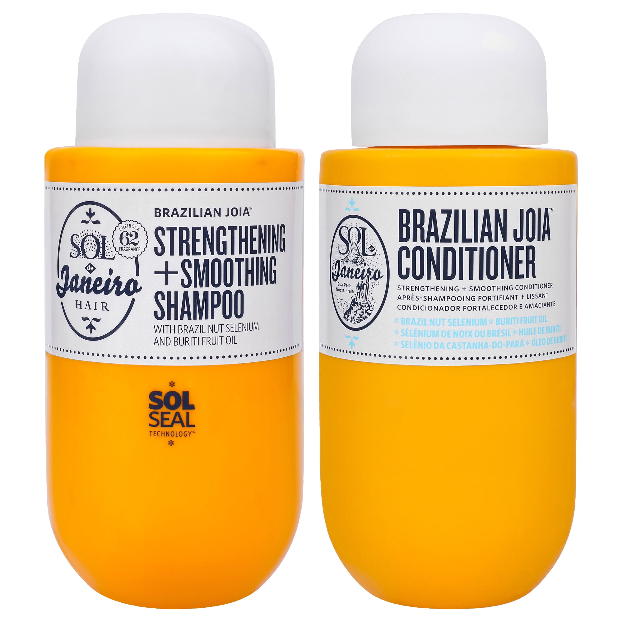 emulsion Sætte biologi Sol de Janeiro Brazilian Joia Kit , 2 Pc Kit 10oz Conditioner, 10oz Shampoo  - Pack of 2 - Walmart.com