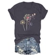 thumbnail image 4 of Ruyang Women's Sunflower Graphic T Shirts Short Sleeve Crewneck Summer Tops Casual Loose Plus Size Tee Shirts 2024 Trendy Clothes, 4 of 4